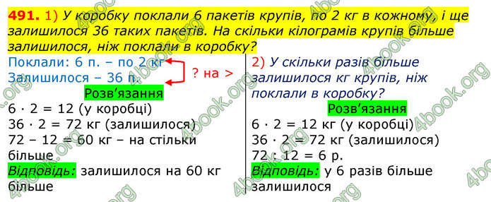 ГДЗ Математика 3 клас Листопад (2 частина)