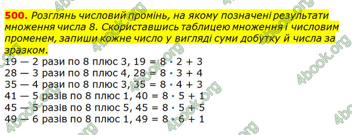 ГДЗ Математика 3 клас Листопад (2 частина)