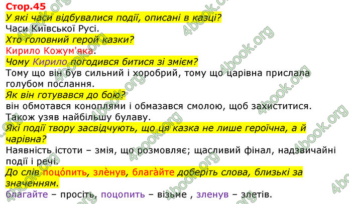 ГДЗ Українська мова та читання 3 клас Савченко 2020