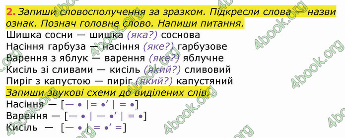 ГДЗ Зошит Українська мова 3 клас Большакова