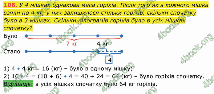 ГДЗ Математика 4 клас Лишенко