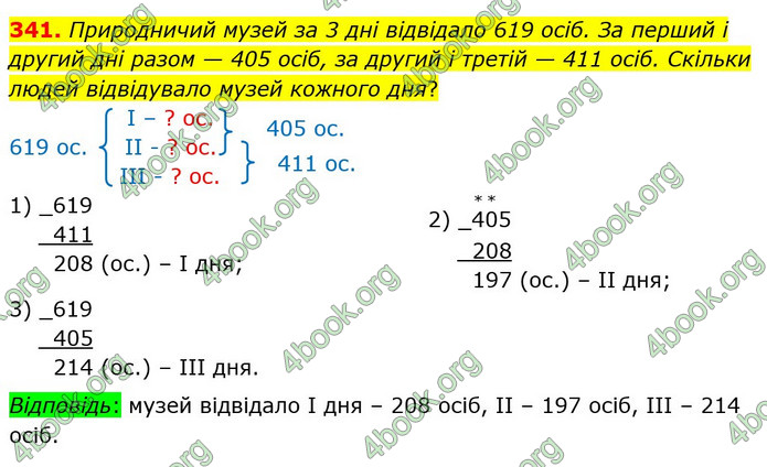 ГДЗ Математика 4 клас Лишенко