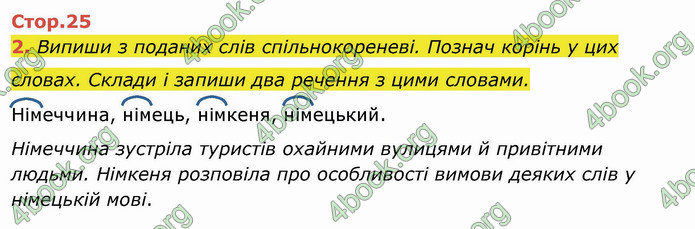 ГДЗ Українська мова 4 клас Пономарьова