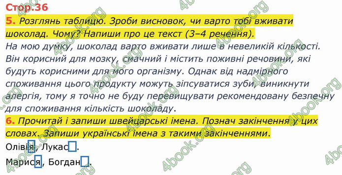 ГДЗ Українська мова 4 клас Пономарьова