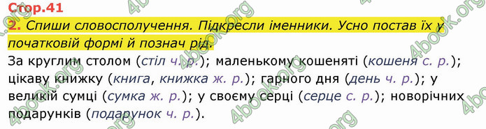 ГДЗ Українська мова 4 клас Пономарьова