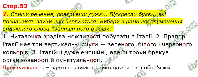 ГДЗ Українська мова 4 клас Пономарьова