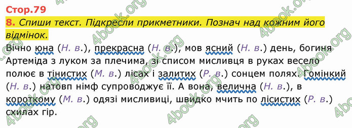 ГДЗ Українська мова 4 клас Пономарьова