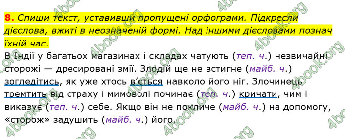 ГДЗ Українська мова 4 клас Пономарьова