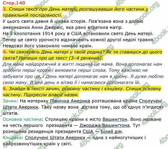 ГДЗ Українська мова 4 клас Пономарьова