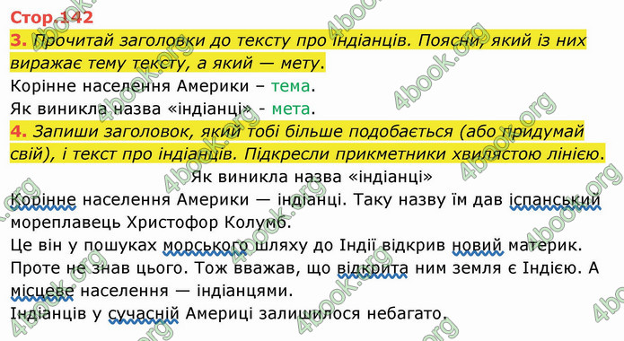 ГДЗ Українська мова 4 клас Пономарьова