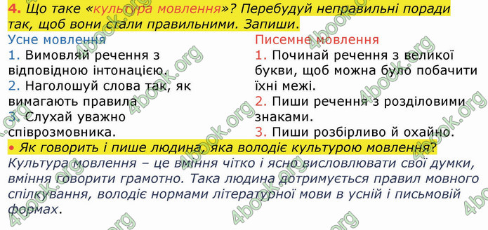 ГДЗ Українська мова 4 клас Большакова (1, 2 частина)