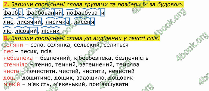 ГДЗ Українська мова 4 клас Большакова (1, 2 частина)