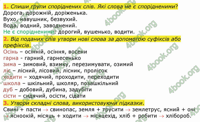 ГДЗ Українська мова 4 клас Большакова (1, 2 частина)