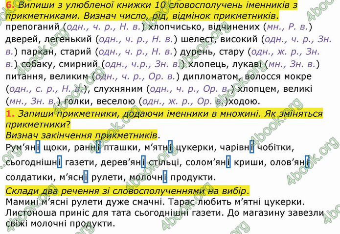 ГДЗ Українська мова 4 клас Большакова (1, 2 частина)