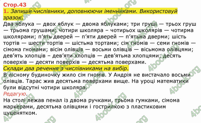 ГДЗ Українська мова 4 клас Большакова (1, 2 частина)