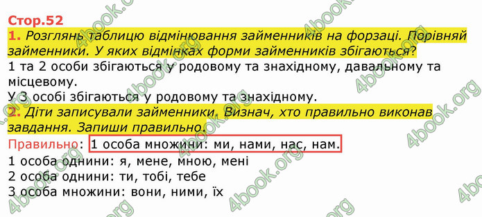 ГДЗ Українська мова 4 клас Большакова (1, 2 частина)