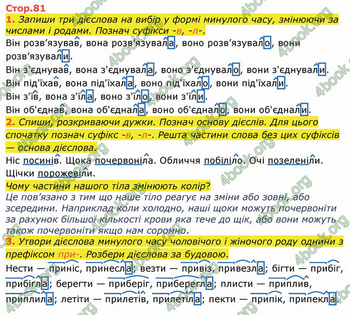 ГДЗ Українська мова 4 клас Большакова (1, 2 частина)