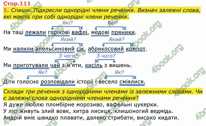 ГДЗ Українська мова 4 клас Большакова (1, 2 частина)