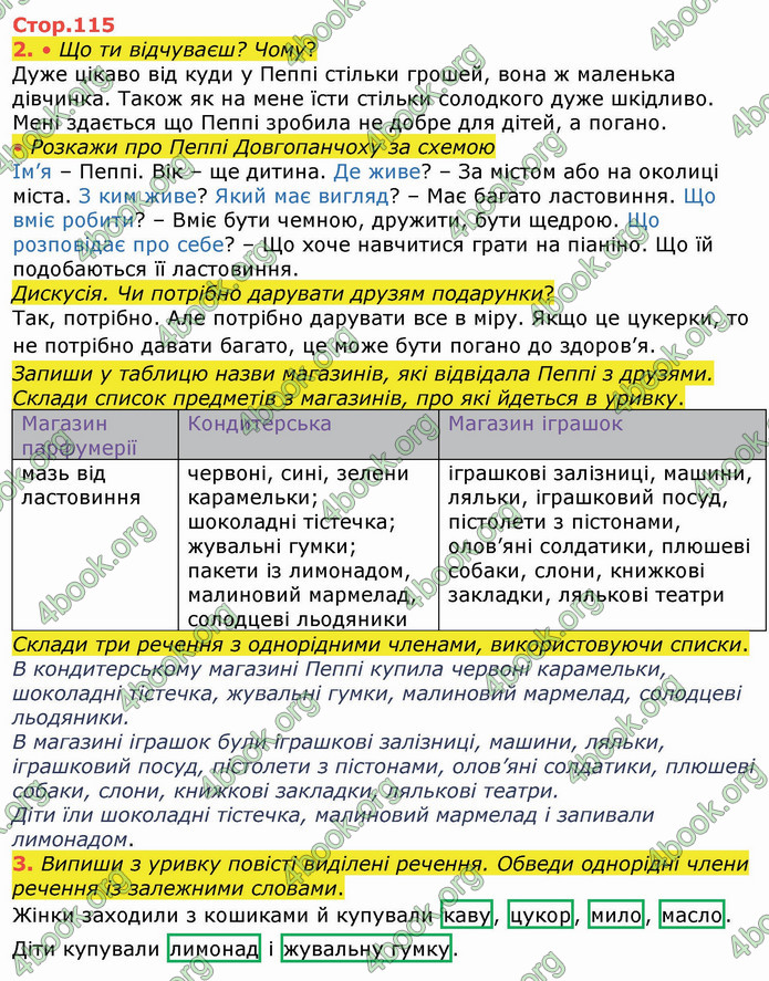 ГДЗ Українська мова 4 клас Большакова (1, 2 частина)