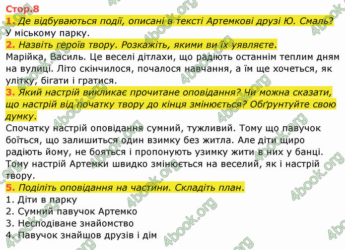 ГДЗ Українська мова 4 клас Богданець-Білоскаленко