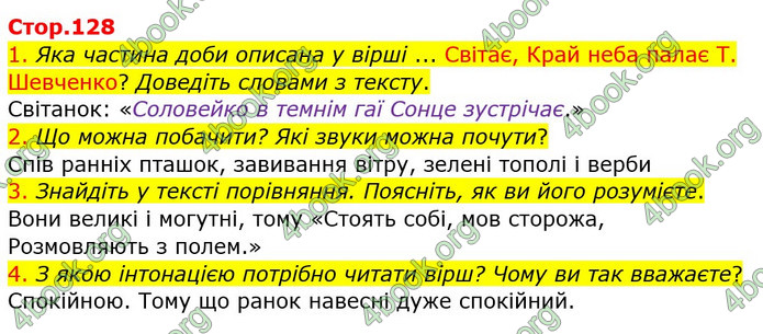 ГДЗ Українська мова 4 клас Богданець-Білоскаленко