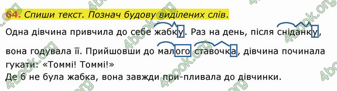 ГДЗ Українська мова 3 клас Кравцова (1 частина)