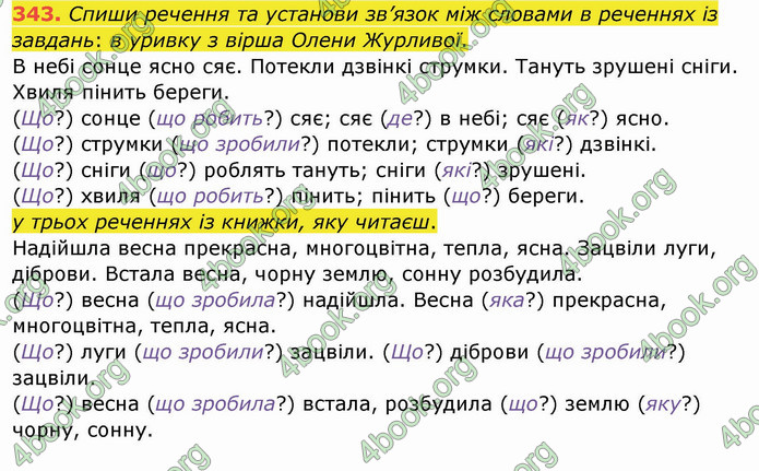 ГДЗ Українська мова 3 клас Кравцова (1 частина)