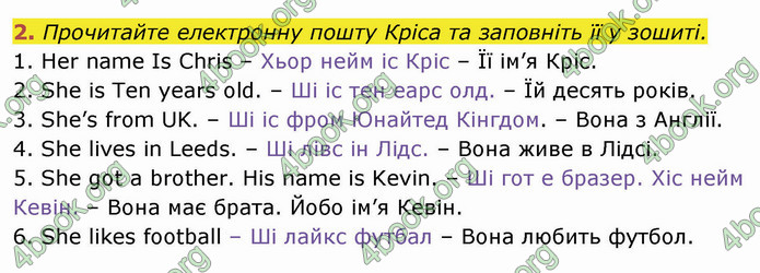 ГДЗ Англійська мова 4 клас Мітчелл