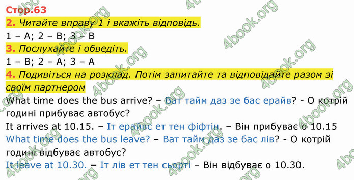 ГДЗ Англійська мова 4 клас Мітчелл