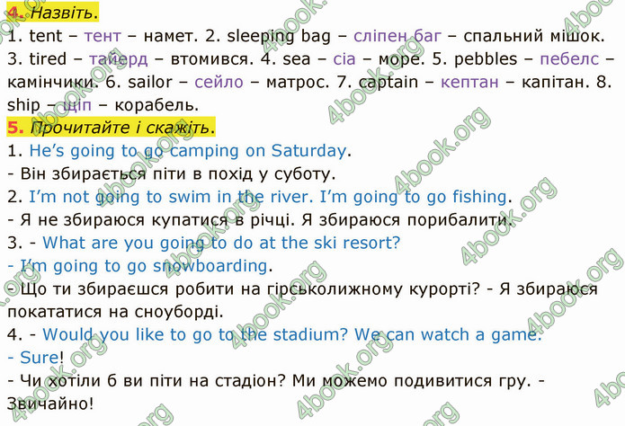 ГДЗ Англійська мова 4 клас Мітчелл