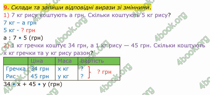 ГДЗ Математика 4 клас Скворцова 2021 (1, 2 частина)