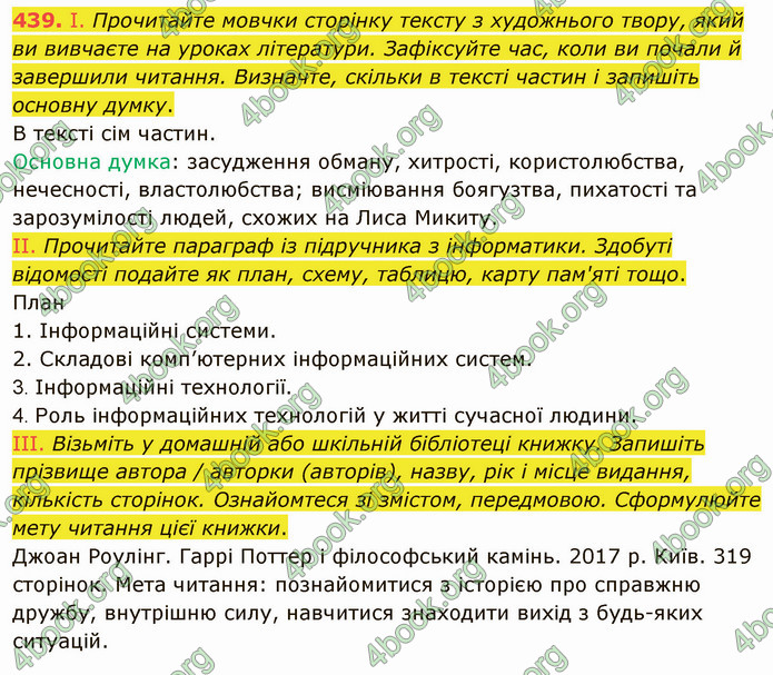 ГДЗ Українська мова 5 клас Голуб 2022