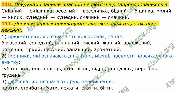 ГДЗ Українська мова 5 клас Онатій 2022