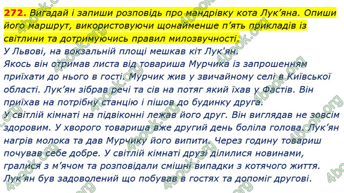 ГДЗ Українська мова 5 клас Онатій 2022