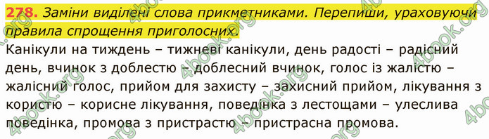 ГДЗ Українська мова 5 клас Онатій 2022