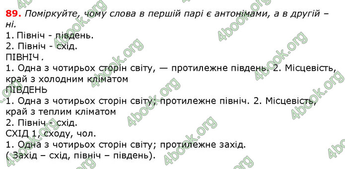 Решебник Українська мова 5 клас Заболотний 2018. ГДЗ