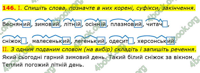 Решебник Українська мова 5 клас Заболотний 2018. ГДЗ