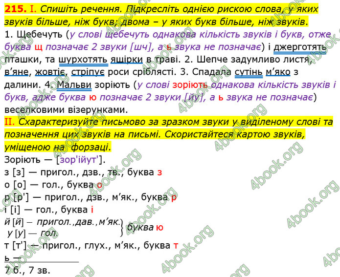 Решебник Українська мова 5 клас Заболотний 2018. ГДЗ