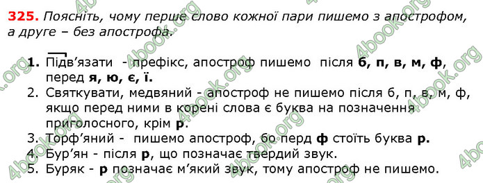 Решебник Українська мова 5 клас Заболотний 2018. ГДЗ