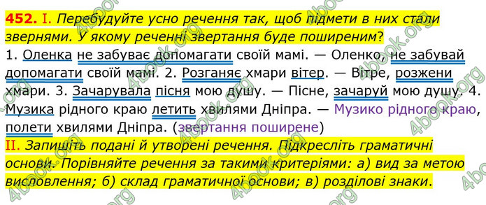 Решебник Українська мова 5 клас Заболотний 2018. ГДЗ