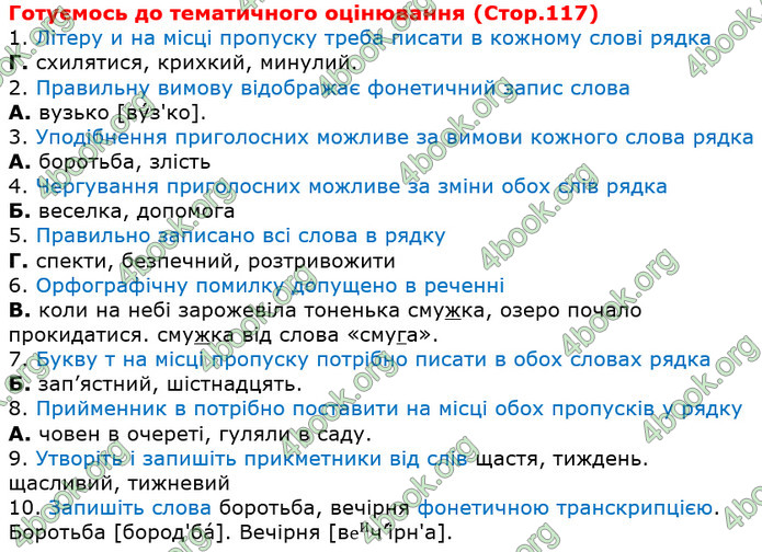 Решебник Українська мова 5 клас Заболотний 2018. ГДЗ