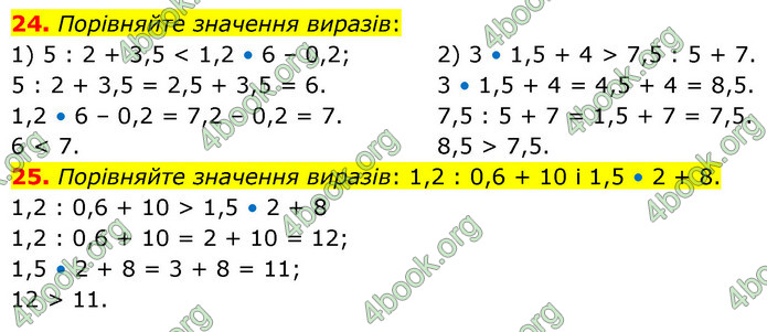 ГДЗ Математика 6 клас Тарасенкова 1, 2 частина (2023)