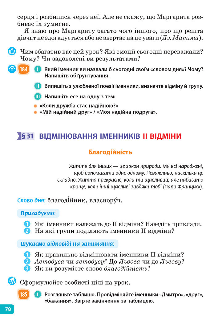 Підручник Українська мова 6 клас Голуб (2023)