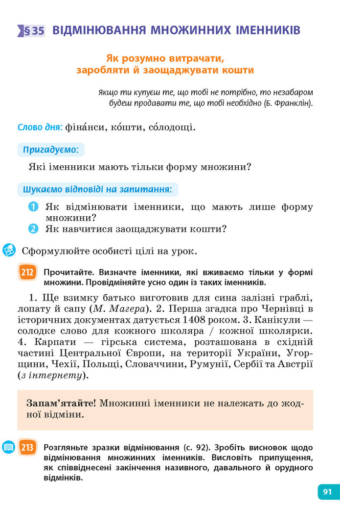 Підручник Українська мова 6 клас Голуб (2023)