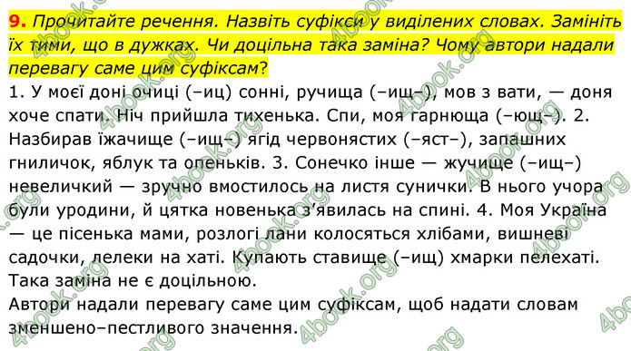 ГДЗ Українська мова 6 клас Голуб