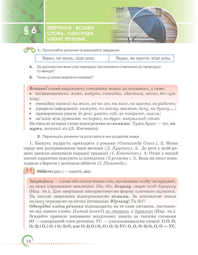 Підручник Українська мова 6 клас Авраменко (2023)