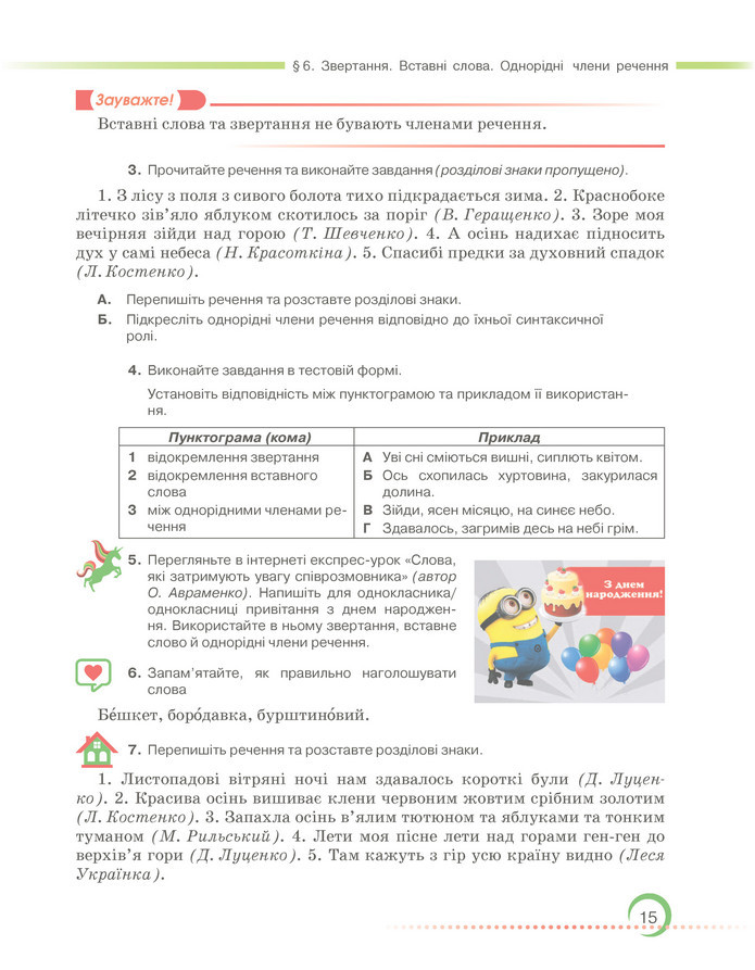 Підручник Українська мова 6 клас Авраменко (2023)