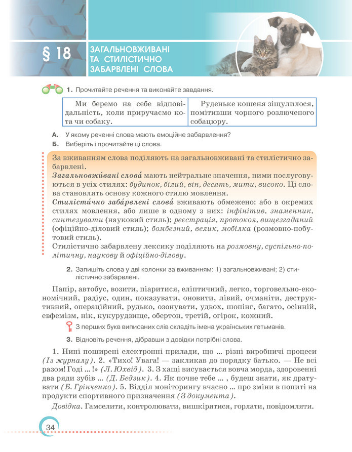 Підручник Українська мова 6 клас Авраменко (2023)