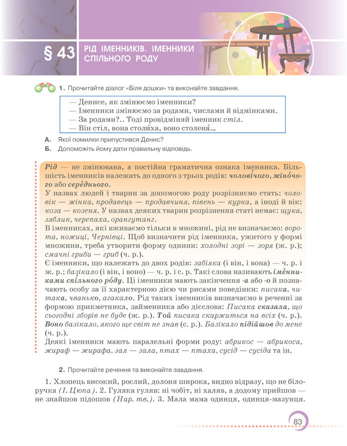 Підручник Українська мова 6 клас Авраменко (2023)