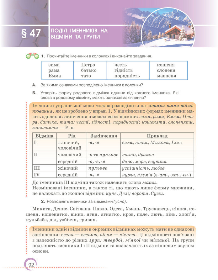 Підручник Українська мова 6 клас Авраменко (2023)